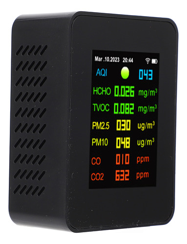 Monitor De Sensor De Calidad Del Aire Lcd Digital Multifunci
