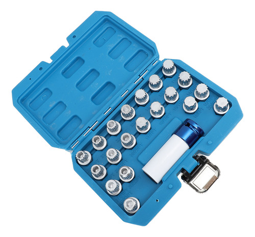 Kit De Remoção De Chaves Wheel Lock, 21 Unidades, Ferramenta