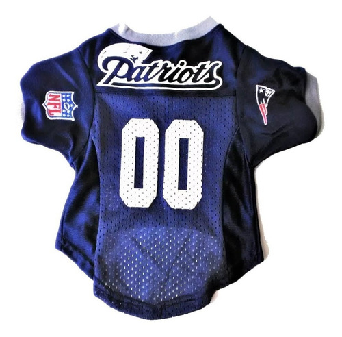 Jersey Para Perro T3 Patriotas Nfl FĂștbol Americano New Engl