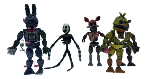 Set Figuras De Acción Fnaf Five Nights At Freddys + Mochila