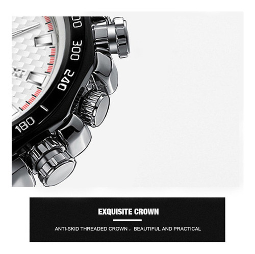 Reloj Deportivo De Moda Chenxi Luminous Calendar