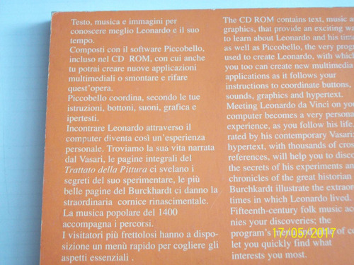 Raba Sara. Leonardo Da Vinci,1996 (Usado)