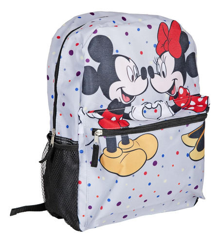 Fast Forward Mochila Gris Con Estampado Integral Para Niños