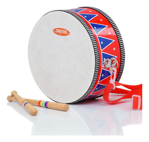 Cleaneem Wooden Kids Drum Set Para Ninos Pequenos - Toy Musi