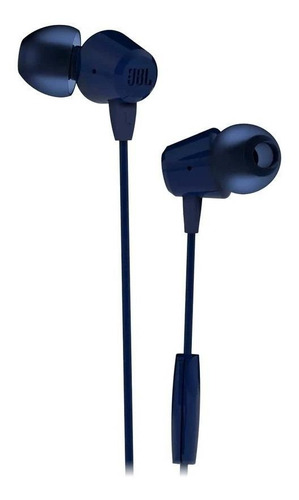 Imagen 1 de 2 de Audífonos in-ear JBL C50HI azul