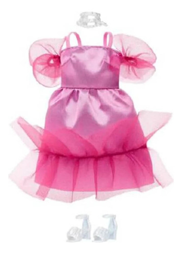 Set Ropa Barbie Original P/ Muñecas Vestidos Y Acc - El Rey