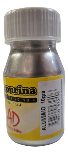 Purpurina Extra Fina Ad 30cc. Aluminio Serviciopapelero