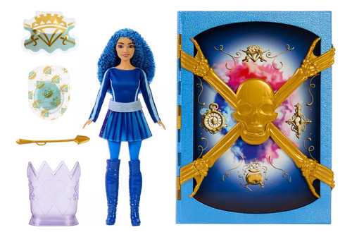 Disney Descendientes: Muñeca + Libro Mágico De Chloe Set