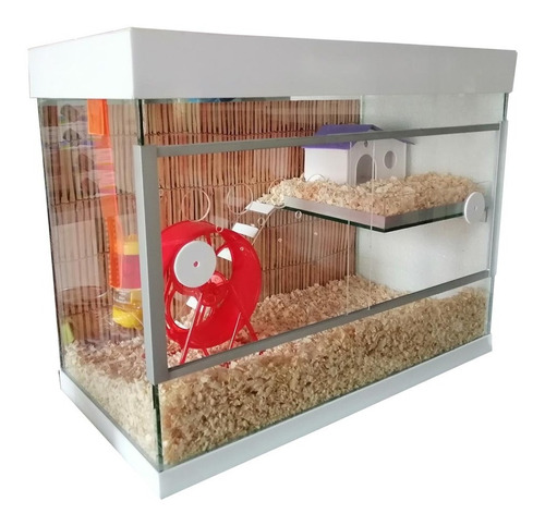 Terrario Casa Habitat Para Hamster Jerbo Erizo Cod. 807