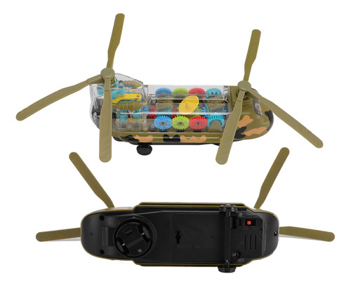 Helicóptero Transparente Toy Up Omnidireccional Obstáculo