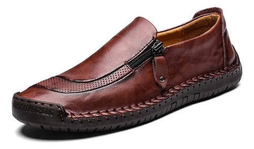 Hombre Mocasines Zapatos Casual Cuero Calzado 003