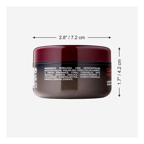 Lock Stock & Barrel Cera Original Clásica Para Hombre 100 G