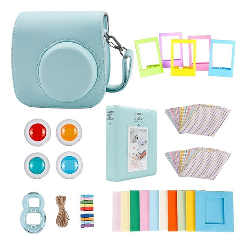 * Para Fujifilm Instax Mini 9 - Filtro De Piel Sintética