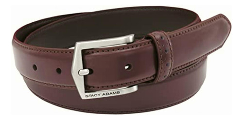 Stacy Adams Cinturón De Piel Pinseal De 30 Mm Para Hombre Color Cordovan Talla 3-6 Meses