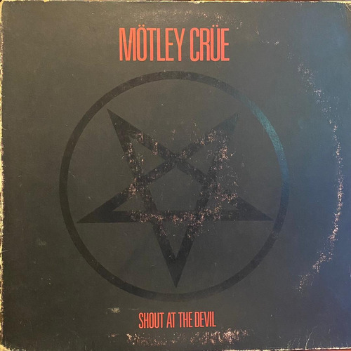 Disco Lp - Mötley Crüe / Shout At The Devil. Album 