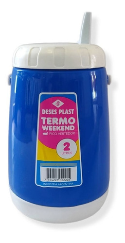 Termo Bidón Con Pico Vertedor 2l Terere Deses Plast 