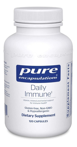 Pure Encapsulations | Daily Immune Fórmula I 120 Capsules