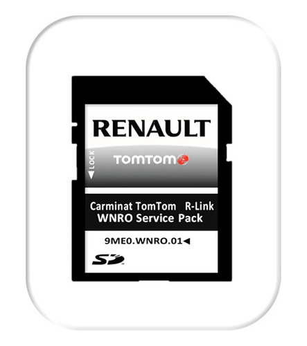 Tarjeta Navegación Sd Renault Tomtom Carminat Wnro Service