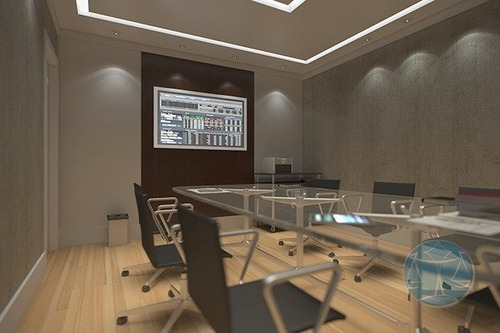 Imagem 9 de 15 de (8063) Sala Comercial No Manhattan Bussiness Office - V-8063