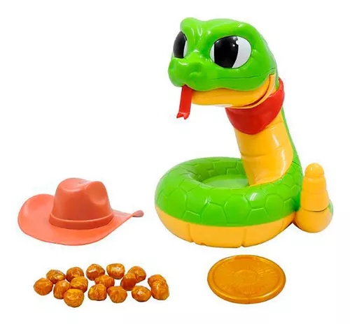 Jogo Tesouro Ataque Serpente Cobra Pegue Ouro Original