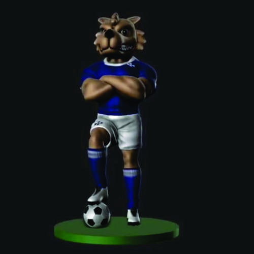 Mascote Do Cruzeiro 28cm 3d