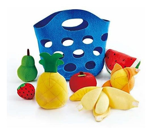 Canasta De Frutas De Fieltro Juguetes Para Niños Multicolor