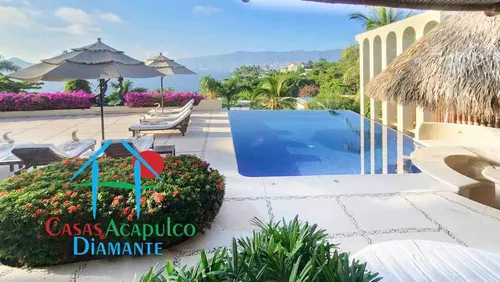 Cad Villa Del Mar. Alberca, Vista A La Bahía Y Cancha De Tenis