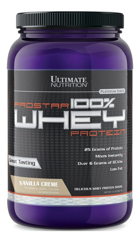 Suplemento Prostar 100% Whey Protein Ultimate Nutrition 2lb