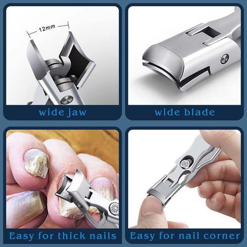 Cortaúñas Para Hombre, Uñas Gruesas, Profesional, Extra