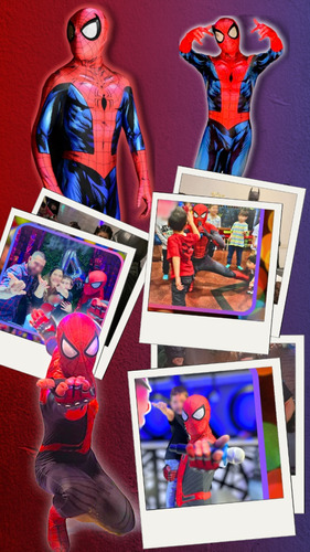 Animaciones Eventos Shows  Batman Capitan America Spiderman 