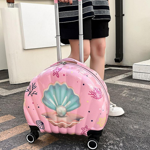 Equipaje Para Niños Maleta Compacta Con Mango De Aluminio