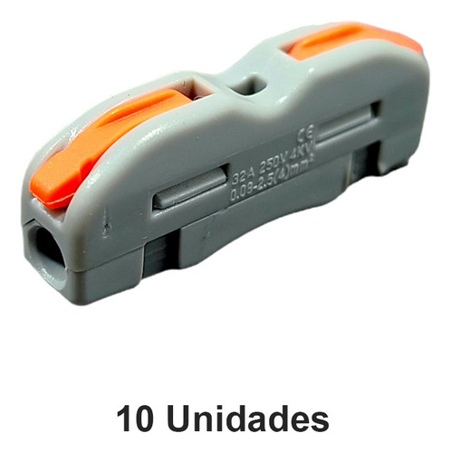 Conector Rapido De Empalme Para Cable 1pin 32amp Max 250v