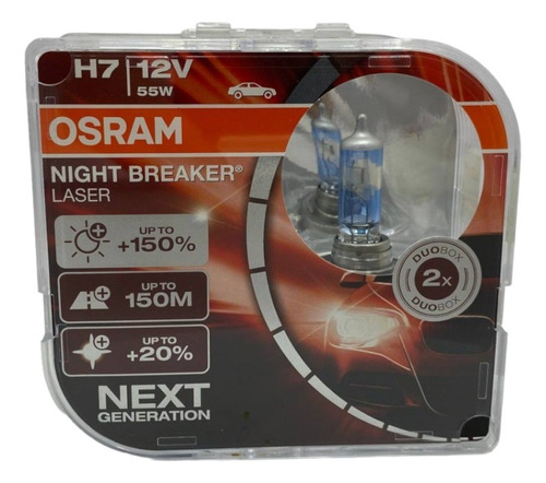 Bombillo H7 Osram 12v/55w Fabricado En Alemania