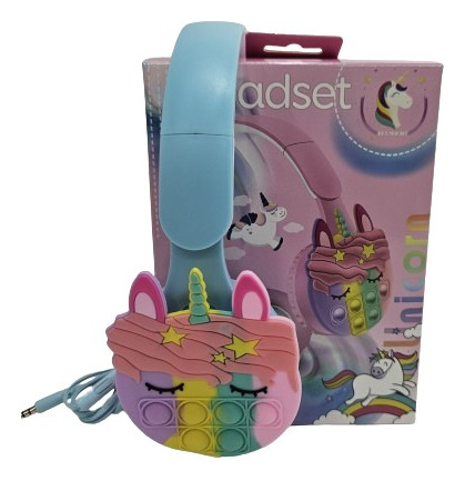 Auriculares Vincha Infantil Unicornio Popit 