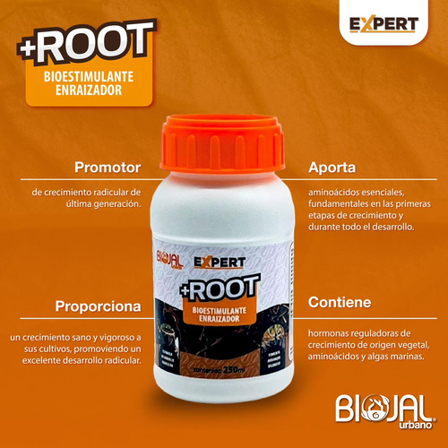 Fertilizante Complejo Enraizador Raiz Sana 250ml Nutriente