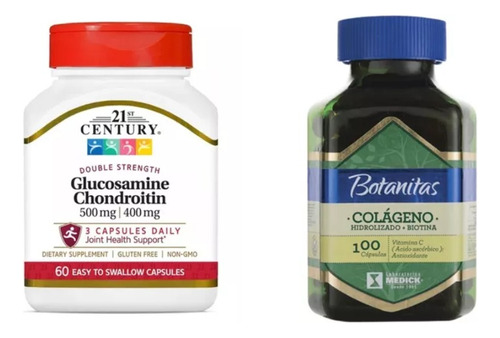 21st Century Glucosamina - 60+colag - Unidad a $925