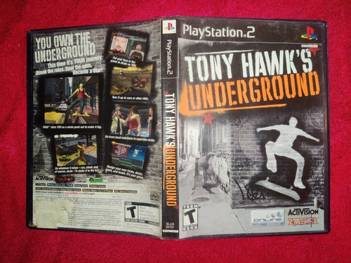 Tony Hawk's Underground Ps2(completo) (Usado)