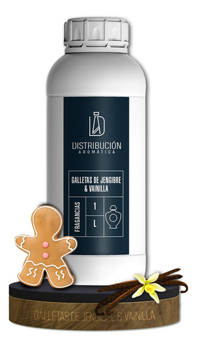 Esencia Galletas De Jengibre & Vainilla P/a Dif Aplica 500ml