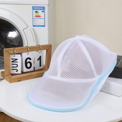 Gorro Para Lavadora, Organizador De Tapa Cremallera Azul