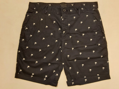 Short Pantalon Bermuda Hym Talle 34r Eur 50 Bolsillos