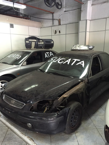 Imagem 3 de 5 de Honda Civic 98 Para Retirada De Peças, Motor, Cambio Civic 9