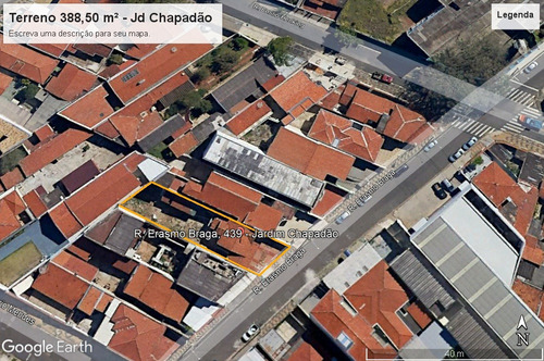 Casa À Venda Com Terreno De 388,50m No Jd. Chapadão Em Campinas. Estudo Permuta Com Carro E Imóvel De Menor Valor.