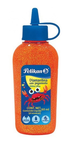 Pegamento Diamantina 60ml V/colores Pelikan Pack C/20 Pzas