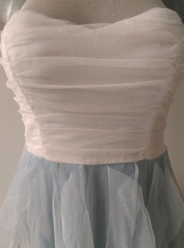 Vestido De Fiesta Tul Para Mujer - Teeze Me Talla Ch (Usado)