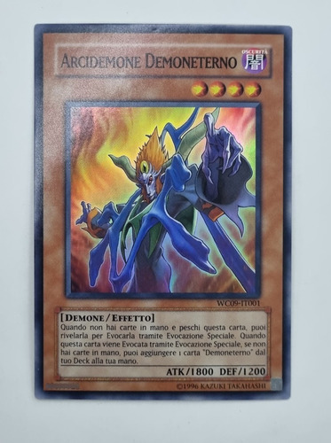 Infernity Archfiend Super Raro Videojuego Italiano Yugioh