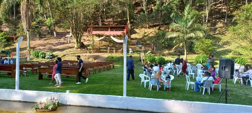 Chácara Piscina, Cachoeira, Salão De Jogos, Churrasqueira
