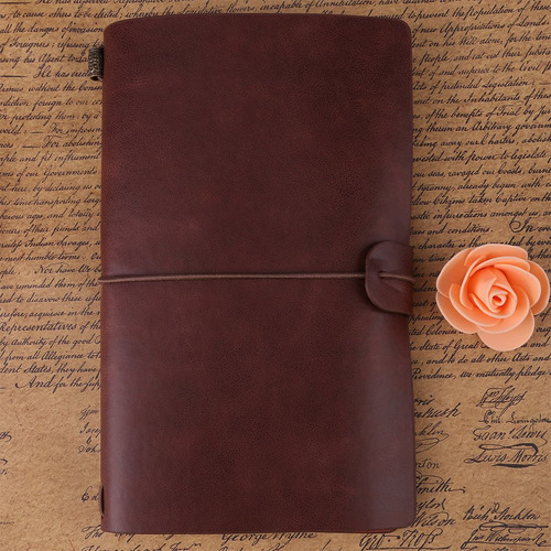 Ruiyue Cuaderno De Viaje, 5 Colores, Clásico, Piel