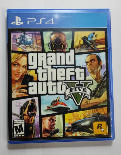 Gta  V  Standard Edition  Ps4  Físico Usado