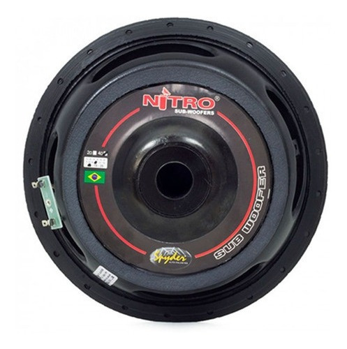 Imagem 2 de 4 de Sub Woofer 8 Polegadas Nitro 300w Rms 4 Ohms Bobina Simples