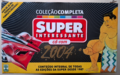 Cd Rom Super Interessante Box Completo 8 Mídias + Folheto (Usado)